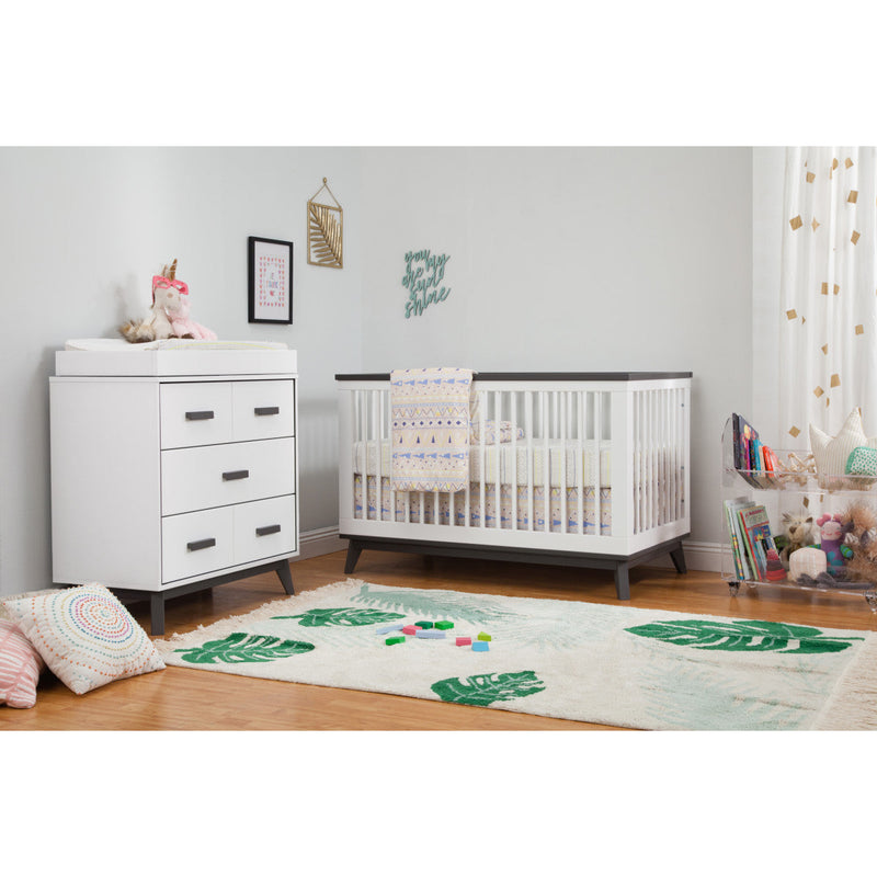 Babyletto Scoot 3-Drawer Changer Dresser with Removable Changing Tray