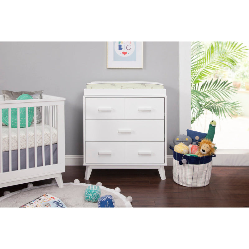 Babyletto Scoot 3-Drawer Changer Dresser with Removable Changing Tray