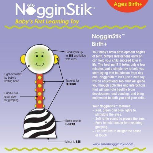 SmartNoggin | NogginStik | Light-Up Rattle