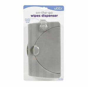 Ubbi On the Go Wipes Dispenser-Grey