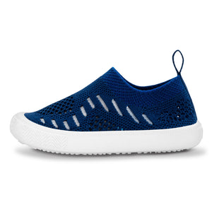 Jan & Jul Kids Breeze Knit Shoe | Navy