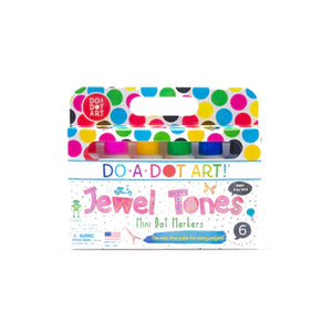 Do-A-Dot Art Mini Dot Jewel Tones 6 Pack Dot Markers