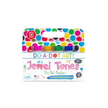 Do-A-Dot Art Mini Dot Jewel Tones 6 Pack Dot Markers