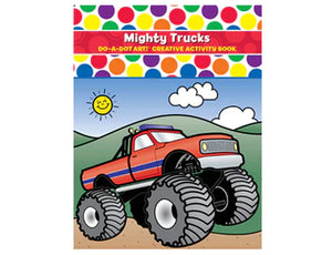 Do-A-Dot Art Mighty Trucks - Creative Activity Book