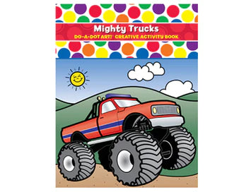 Do-A-Dot Art | Mighty Trucks - Creative Activity Book