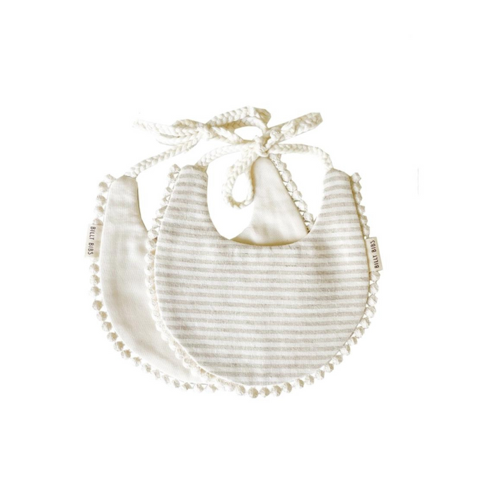 Billy Bib Reversible Handmade Bib- Aura