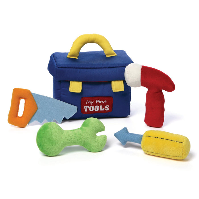 Gund | My First Toolbox Playset, 7.5 In