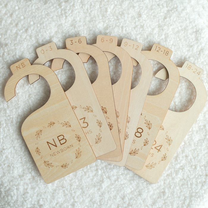 Fephas Wooden Hanging Closet Dividers